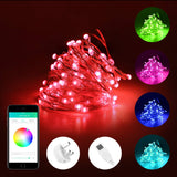 10M USB Led Fairy String Light Bluetooth APP RGB IC | Smart RGB Multi Color LED Fairy Lights