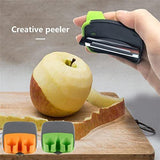 Finger Peeler Vegetable Slicer | Vegetable Slicer Peeler | Compact Finger Veggie Peeler | Pocket Vegetables Peeler