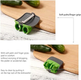 Finger Peeler Vegetable Slicer | Vegetable Slicer Peeler | Compact Finger Veggie Peeler | Pocket Vegetables Peeler