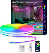 5 Meter Smart Neon Strip Lights | Neon Rope Lights | RGB LED Strip Lights
