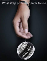 Gyro Ball | Hand Grip Strengtheners |  Exercise Wrist Gyro Ball | 2 Adjustable Hand Grips | Arm Workout | Pocket Gyro Exercise Ball | Forearm Strength Trainer | Wrist Rehabilitation | Muscle Growth Home Workout