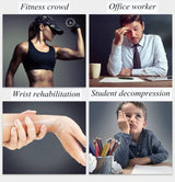 Gyro Ball | Hand Grip Strengtheners |  Exercise Wrist Gyro Ball | 2 Adjustable Hand Grips | Arm Workout | Pocket Gyro Exercise Ball | Forearm Strength Trainer | Wrist Rehabilitation | Muscle Growth Home Workout