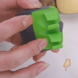 Finger Peeler Vegetable Slicer | Vegetable Slicer Peeler | Compact Finger Veggie Peeler | Pocket Vegetables Peeler